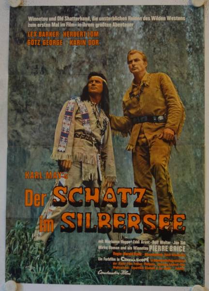 Treasure of the Silver Lake original release german movie poster